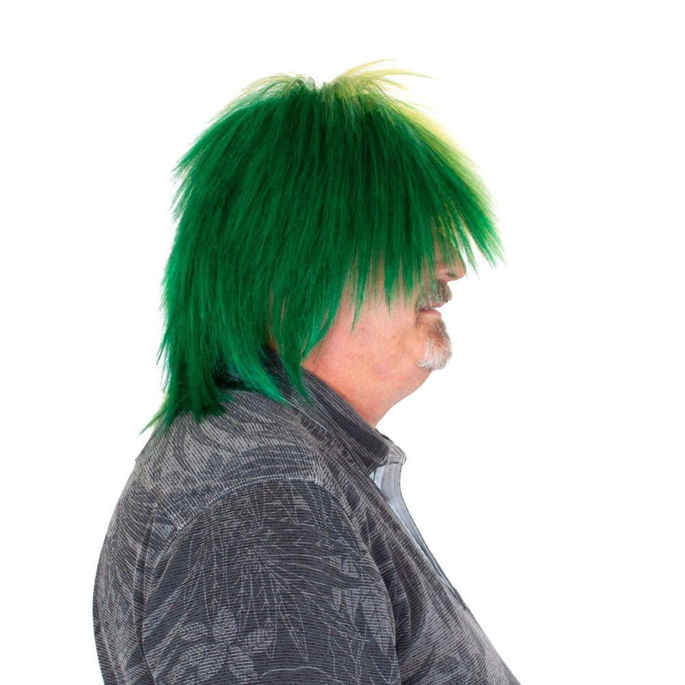 Ducks Spirit, Green, Hair Care, Polyester, Accessories, Women, HairUWear, Spikey Rocker, Wig, 951925